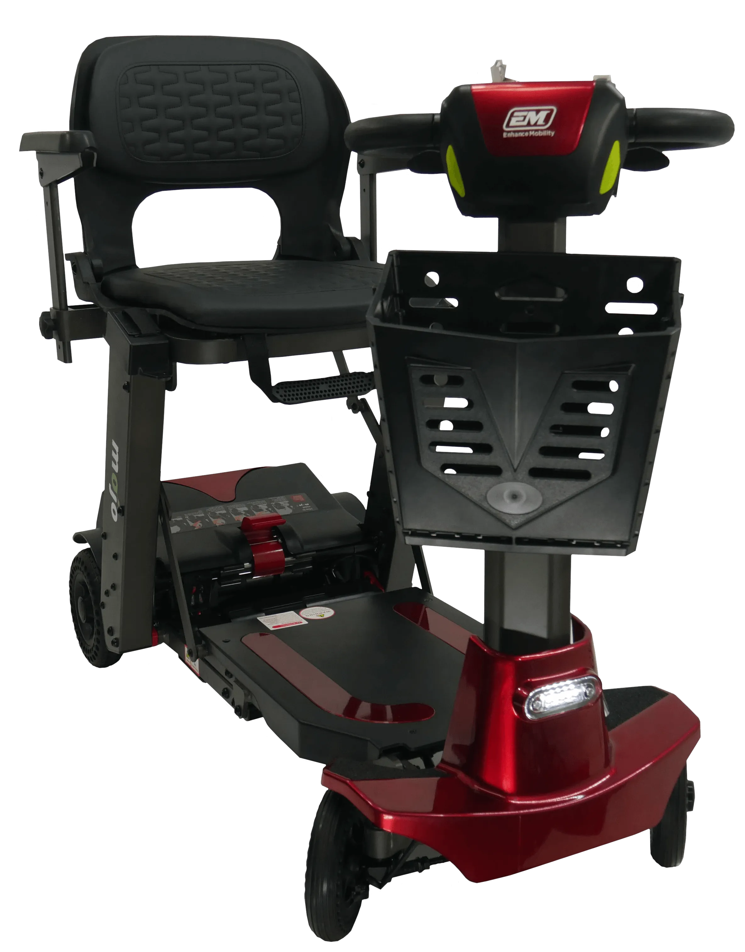 Mojo Manual Folding 4-Wheel Mobility Scooter - from DT Scooters