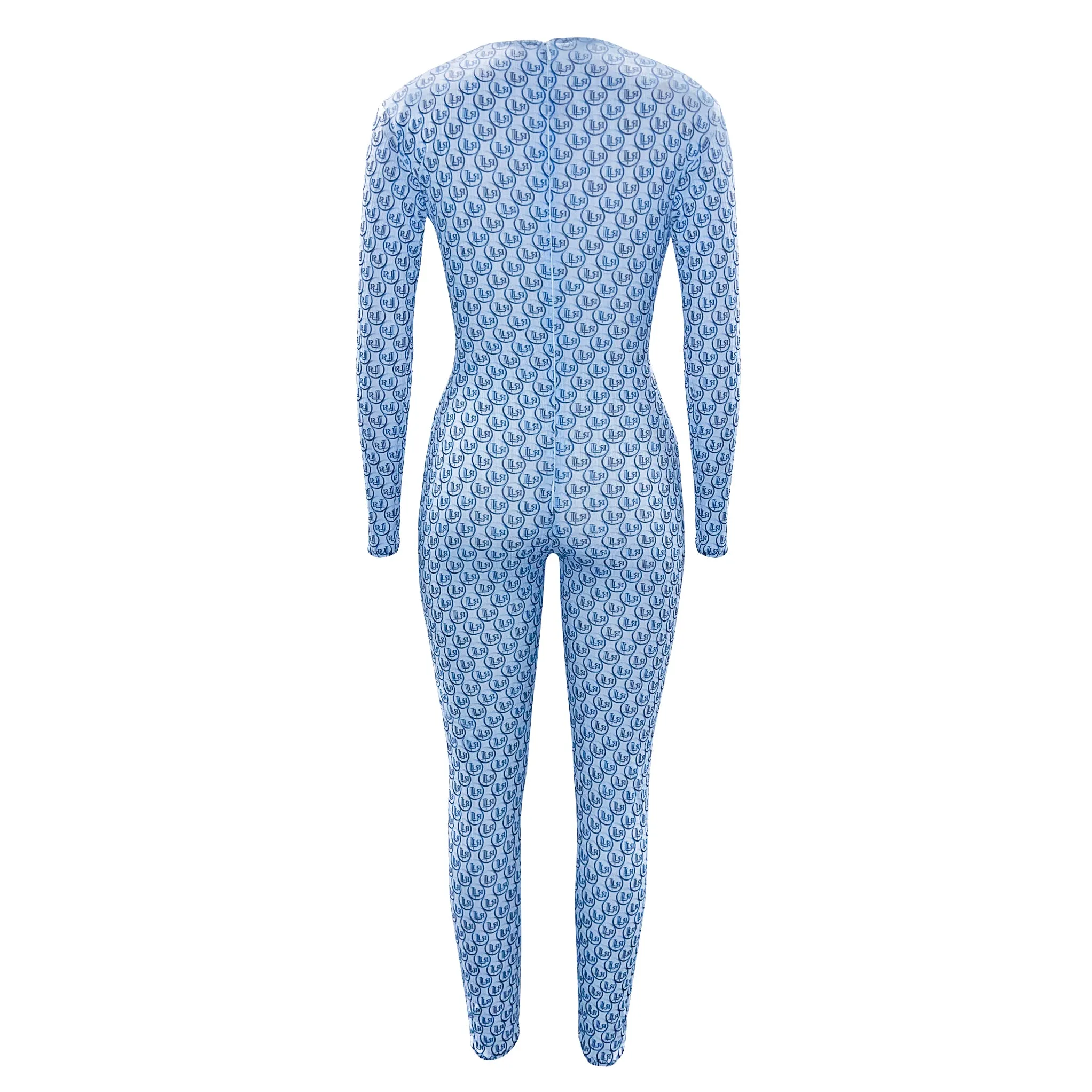 Monogrammed Knit Catsuit