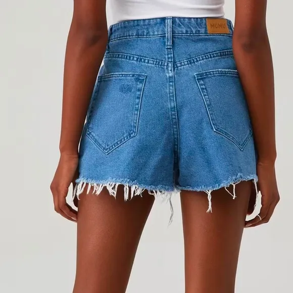 Mumu Denim Skort