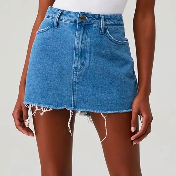 Mumu Denim Skort