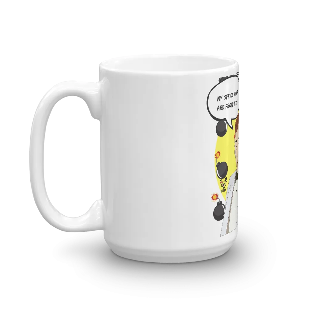 My Office Hours - African American Black Pride, Melanin - Mug