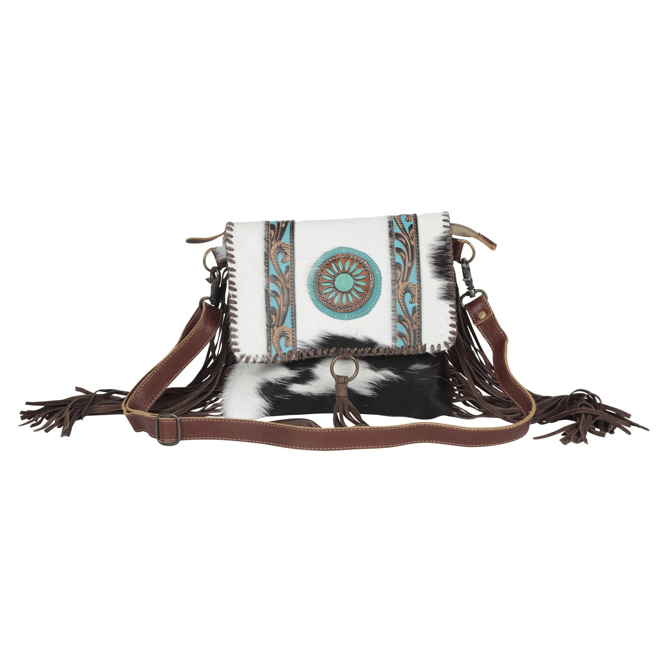 Myra Bag Dreamcatcher Tooled Bag