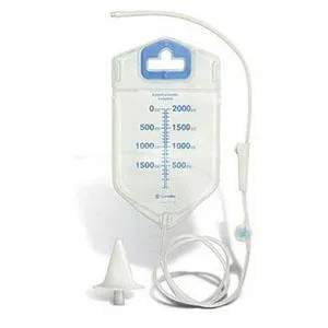 Natura® Visi-Flow® Irrigator with Stoma Cone, 2000ml (67oz) - 1 Each