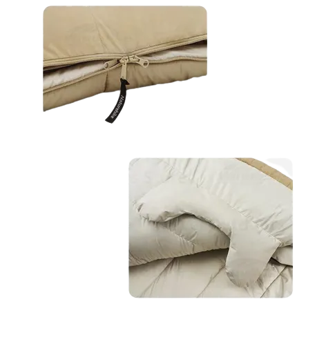 Naturehike Duck down & Cotton Sleeping Bag XS600 - Khaki