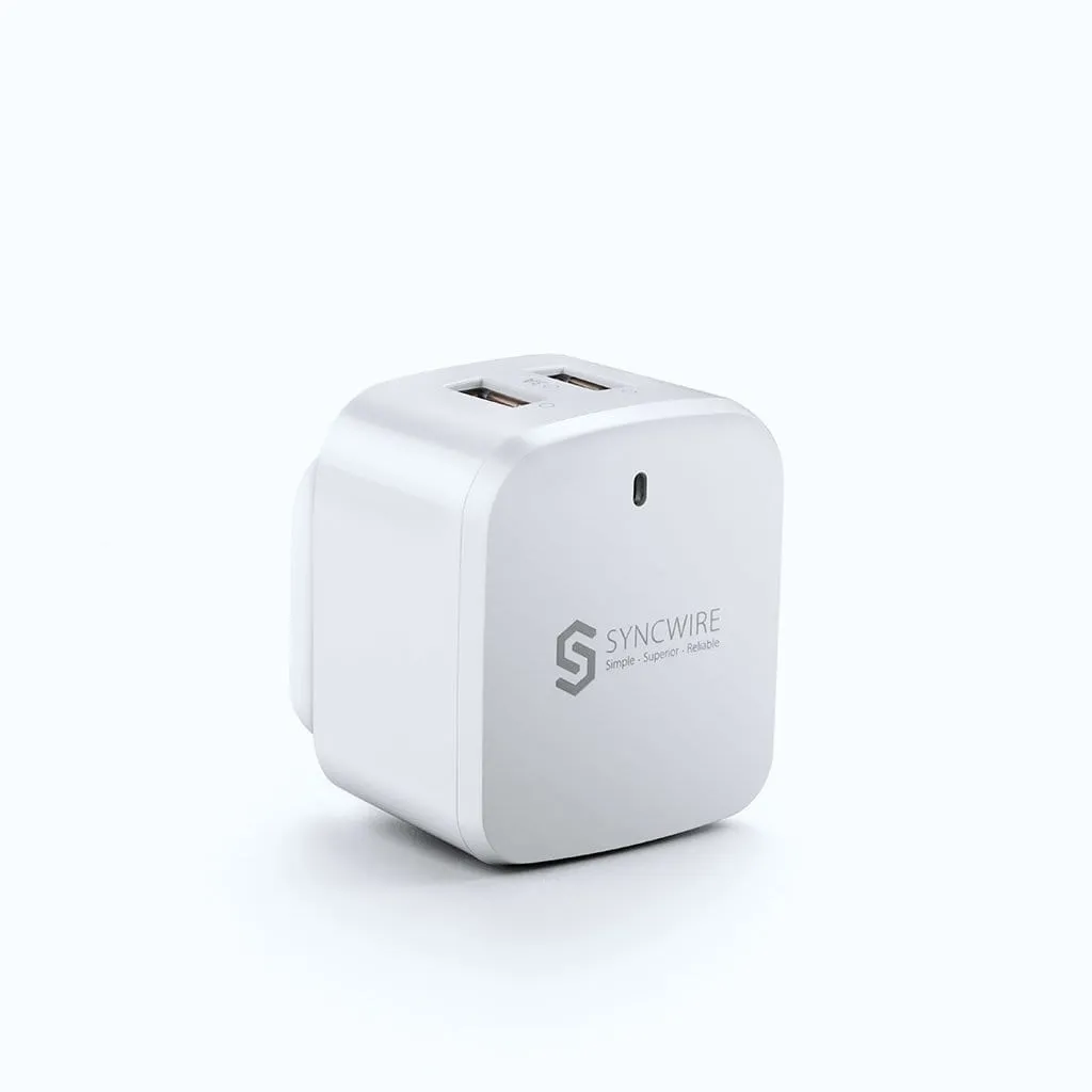 New Syncwire All-in-One Multi Port USB Charger with US, UK and EU adapter, this multi port usb charger is ideal for travelling.