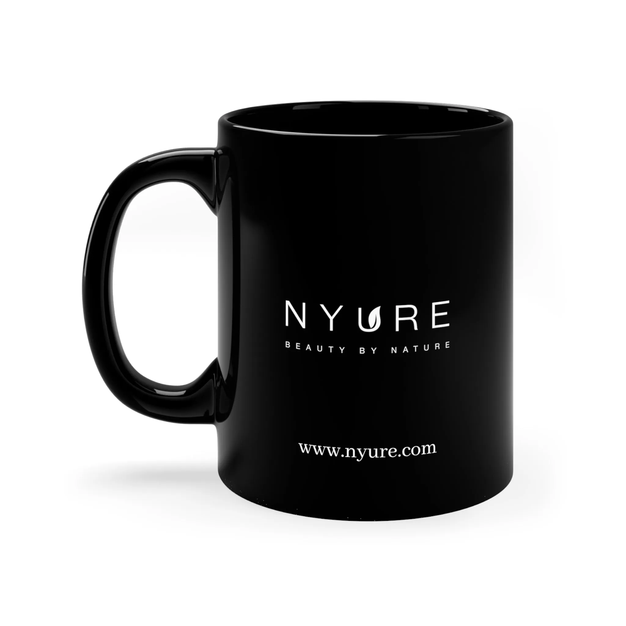 Nyure 11oz Black Mug