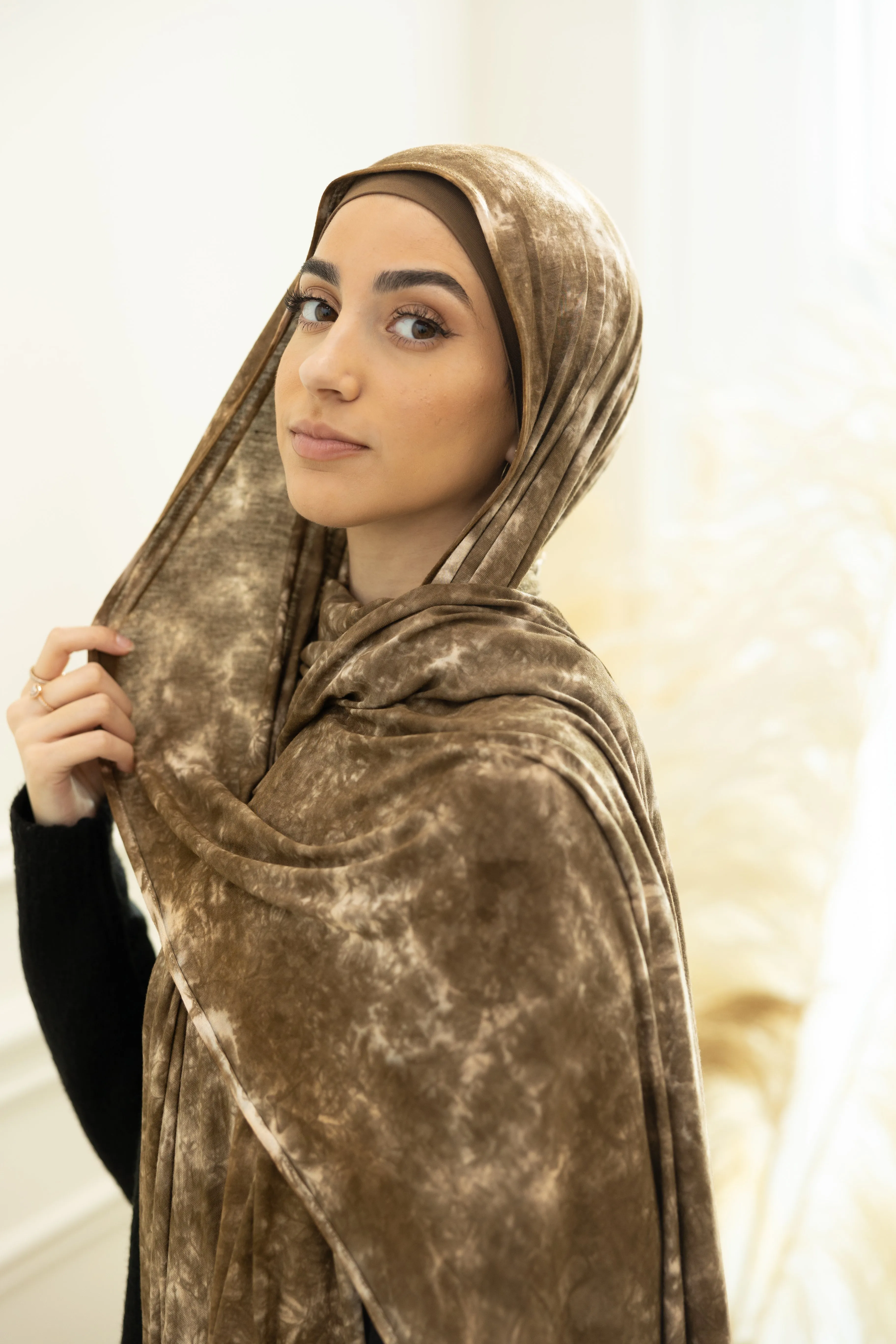 Oak Jersey Hijab