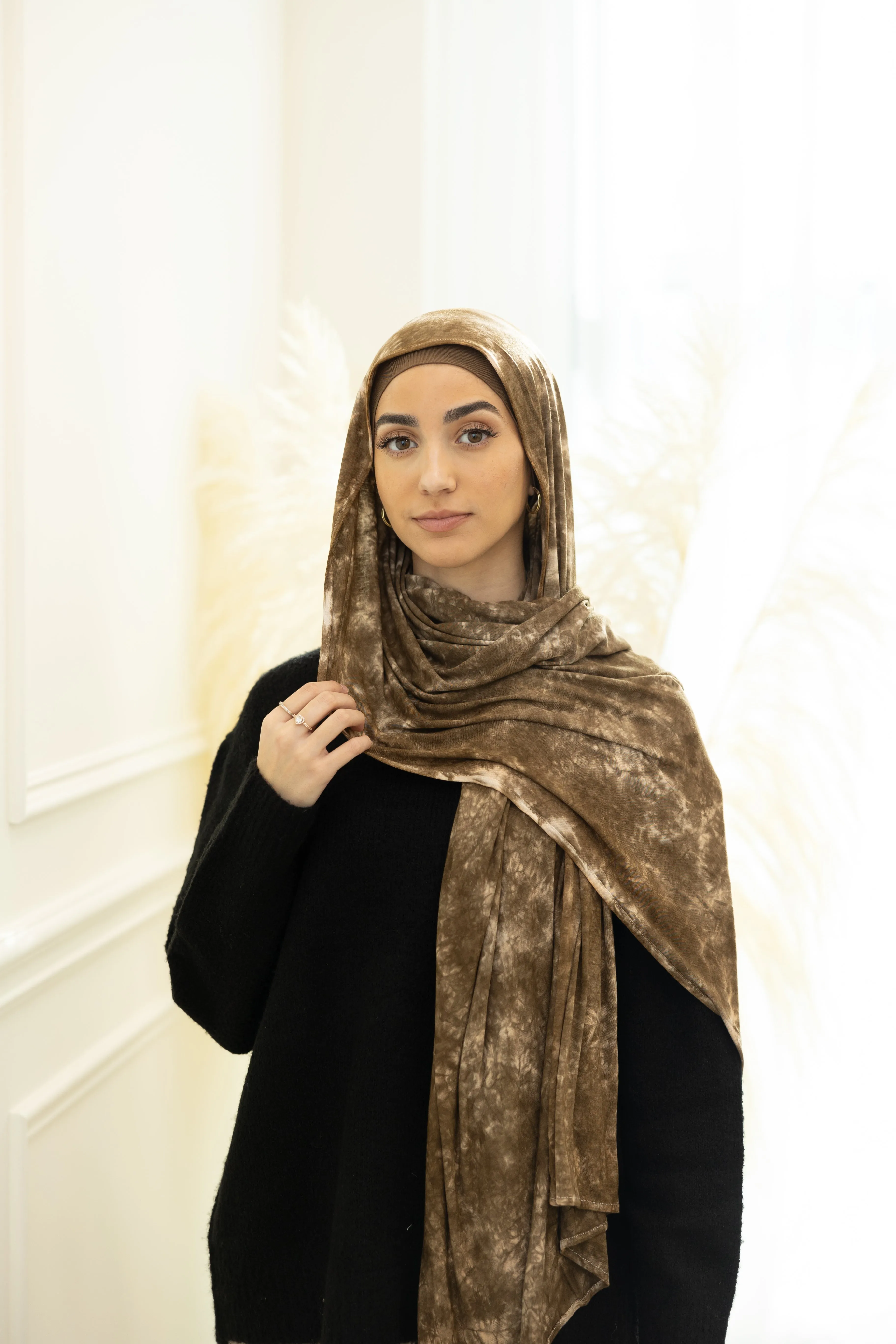 Oak Jersey Hijab
