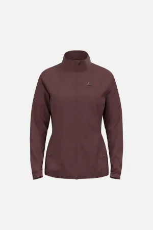 Odlo Jacket BRENSHOLMEN, Fudge, Women