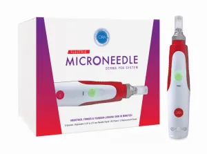 ORA Electric Microneedle Roller Derma Pen System (0.25-2.0 mm Range) - 5 Speeds- CORDED VERSION