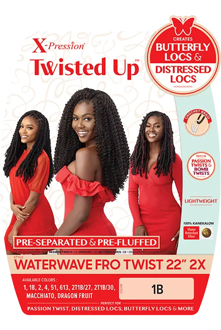 Outre Twisted Up 2X Waterwave Fro Twist
