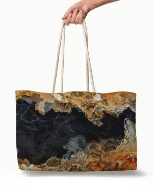 Oversized Tote, Black Canyon