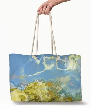 Oversized Tote, Dune Scape