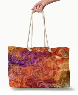Oversized Tote, Mediterranean