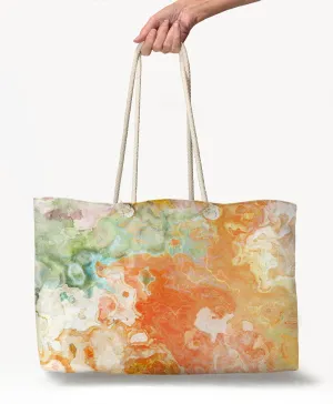 Oversized Tote, Peony