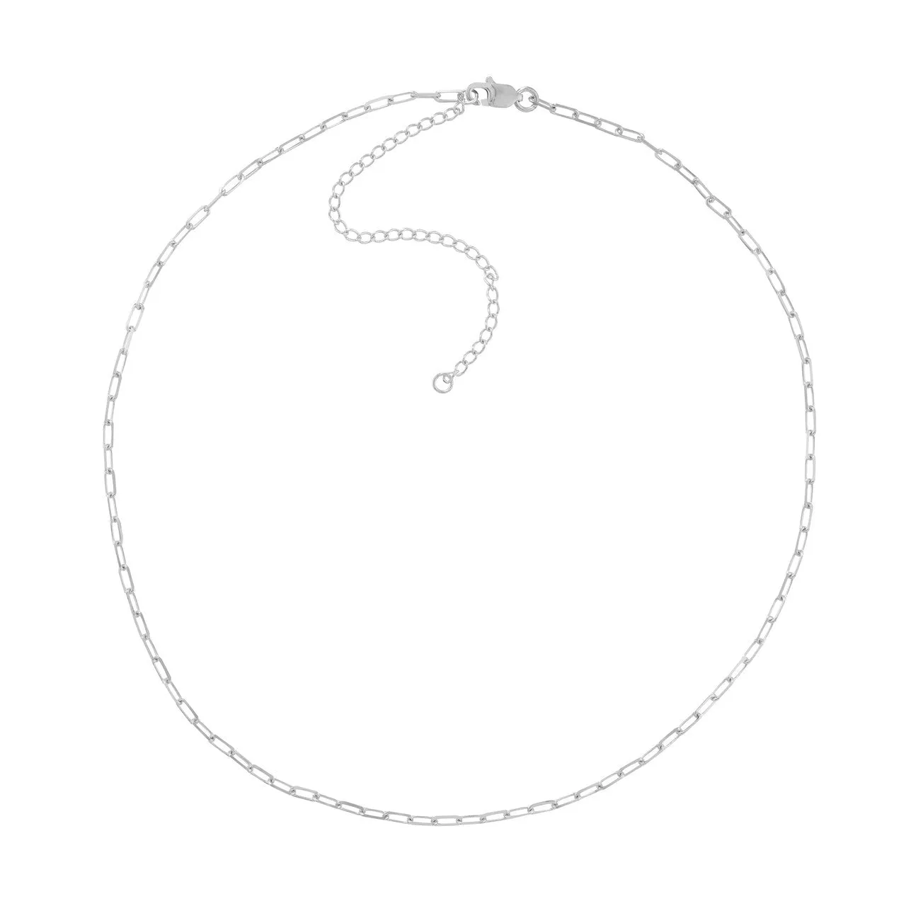 Paper Clip Choker Chain