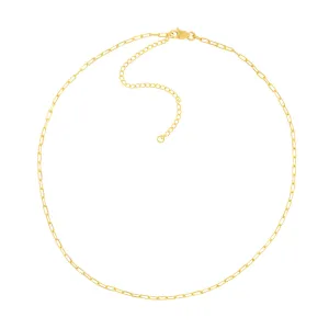 Paper Clip Choker Chain
