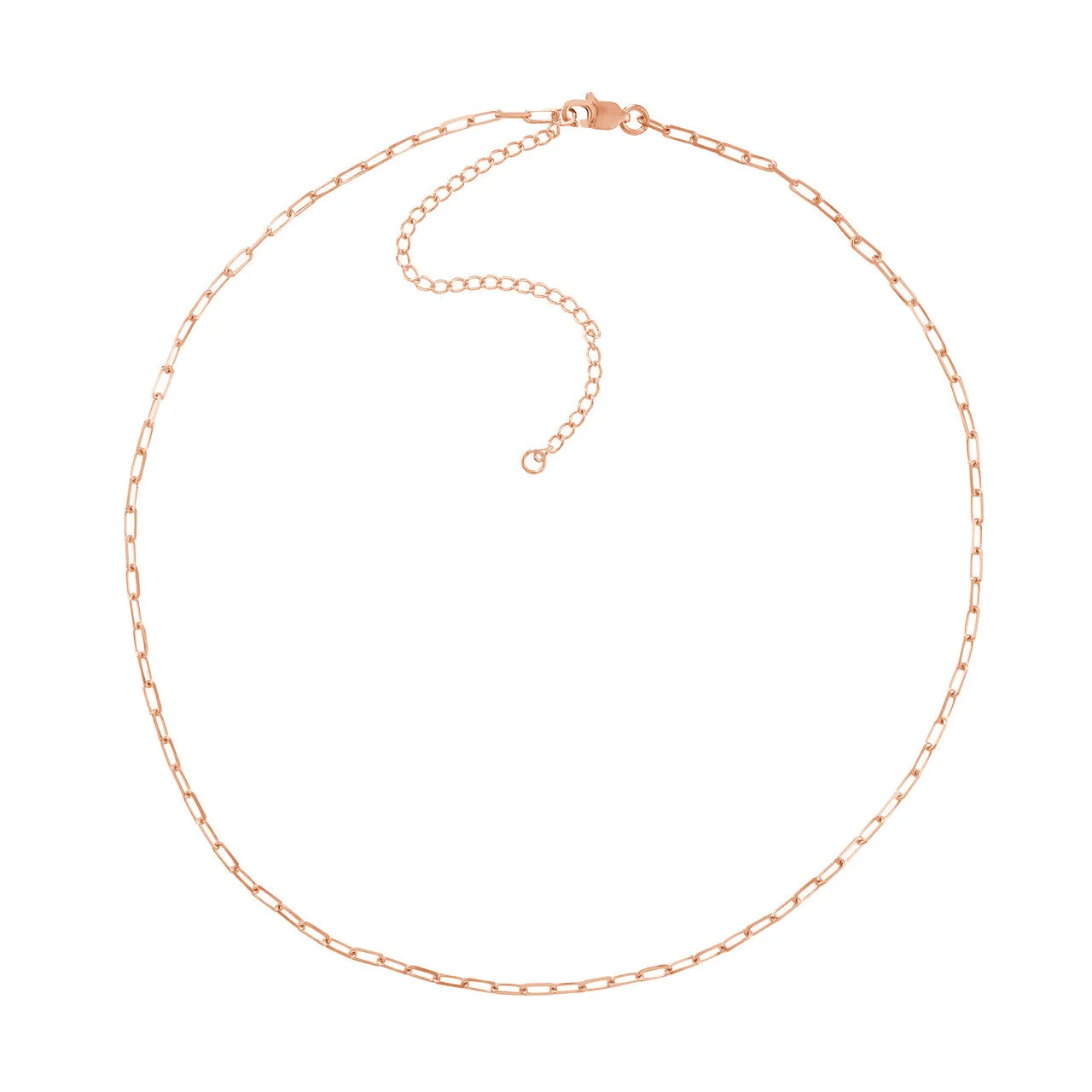 Paper Clip Choker Chain