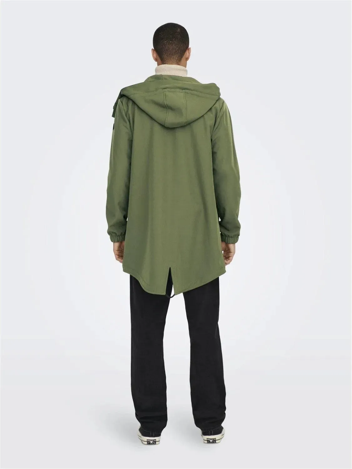Parka Only&Sons Hall Softshell Oliva