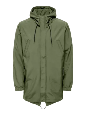 Parka Only&Sons Hall Softshell Oliva