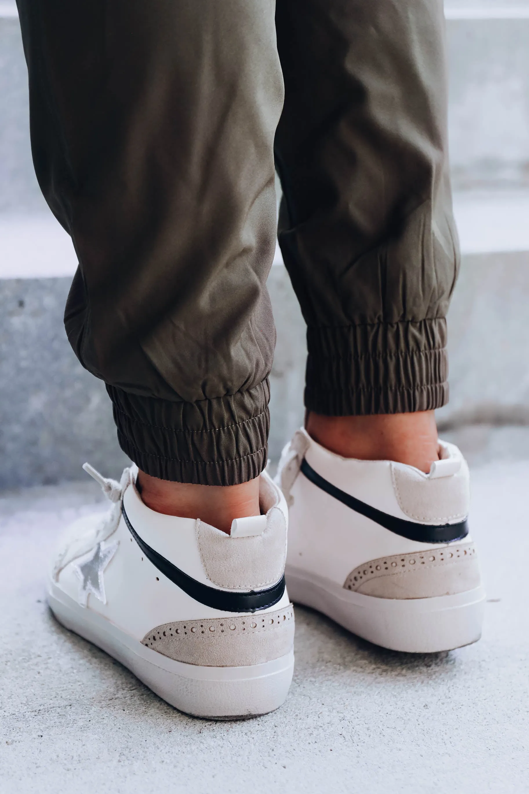Paulina High Top Sneaker by Shu Shop - White