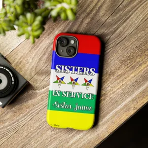 Personalized Order of the Eastern Star Phone Case