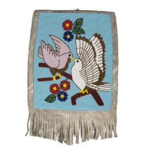 Plateau Flat Bag with Doves