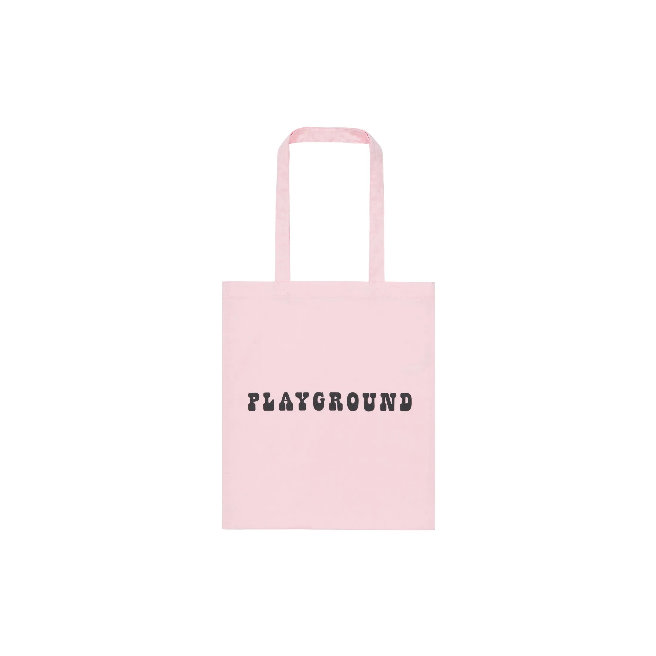Playground Logo Tote Bag in Pink