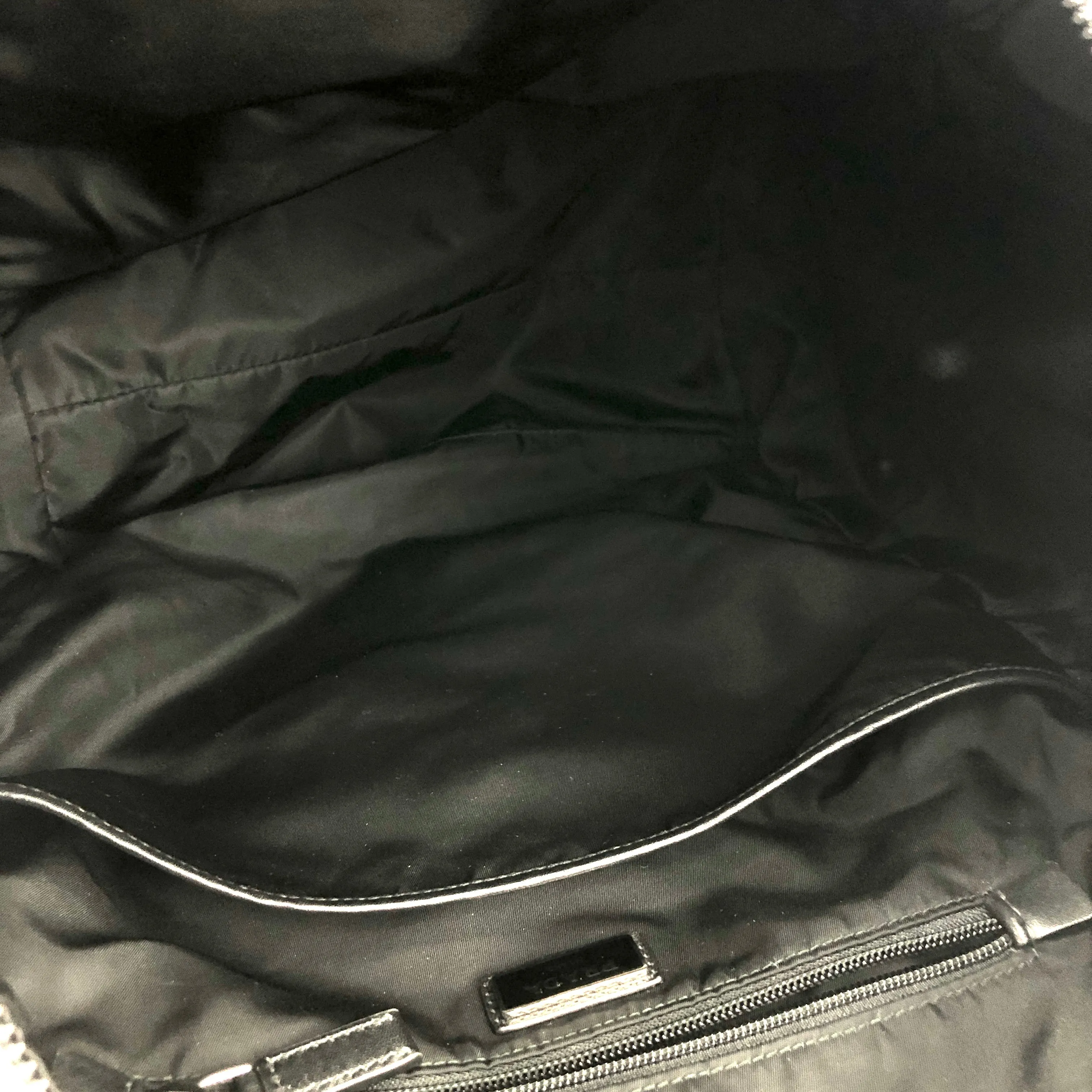 PRADA Sport Nylon Shoulder bag Black Vintage cjziis