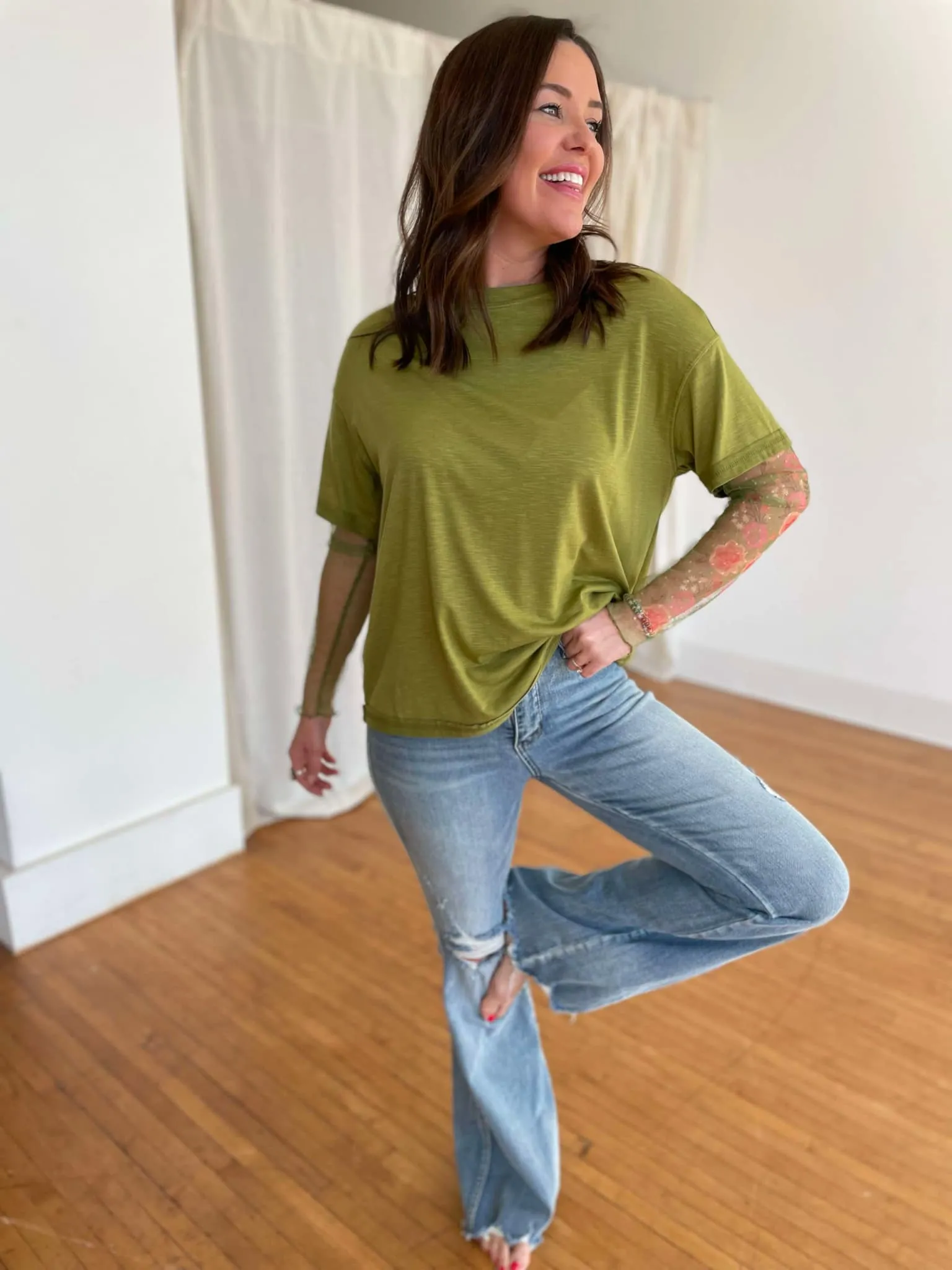 PRE-ORDER: When Flowers Bloom Layered Top