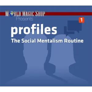 Profiles: The Social Mentalism Routine (DVD and Gimmick) by World Magic Shop