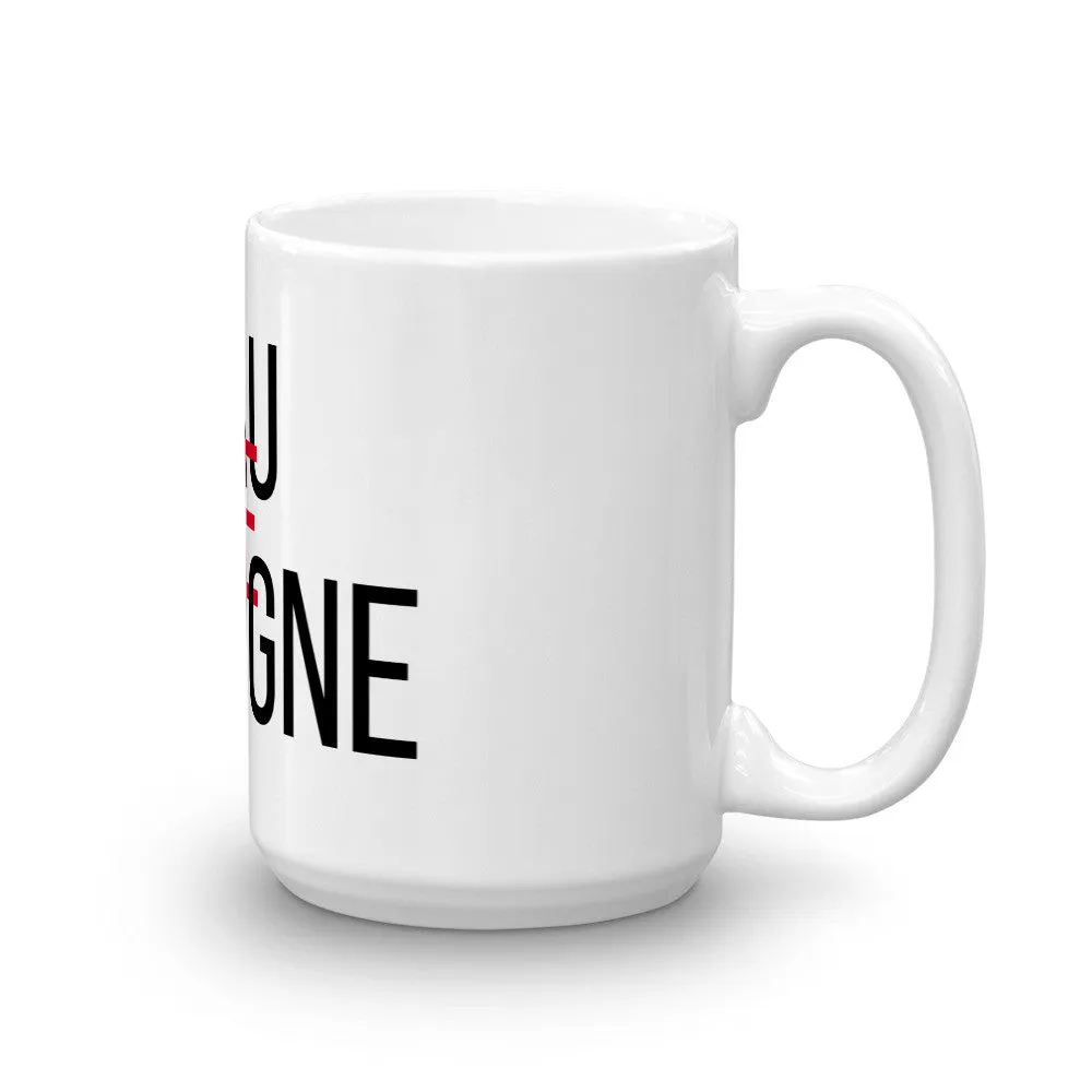 "Eau De Cologne" Ceramic Coffee Mug