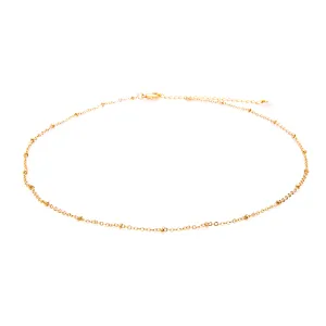 Ring of Fire Gold Necklace