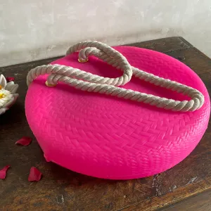 Round Bag // Hot Pink