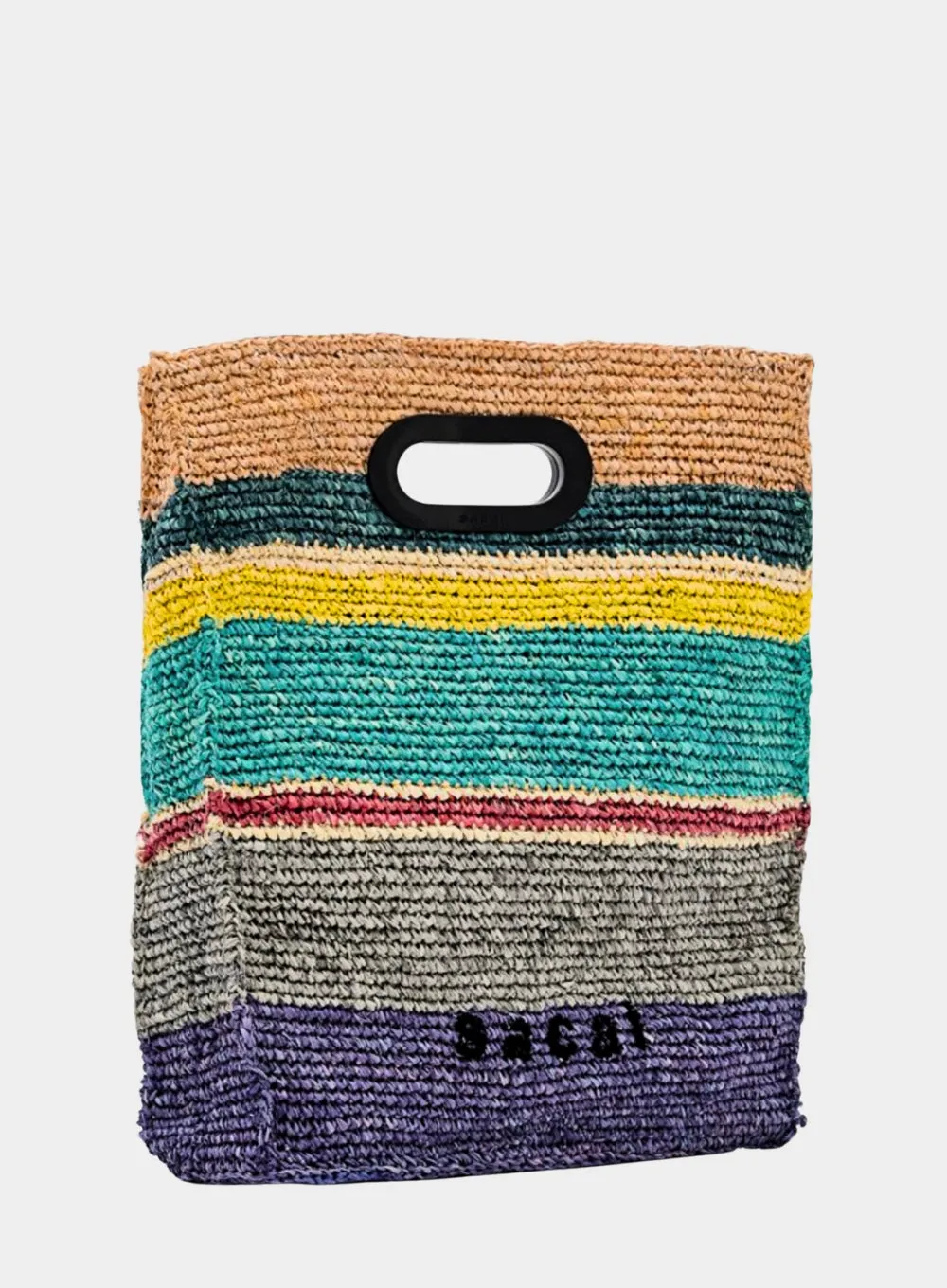 SACAI | Medium Raffia New Shopper Bag