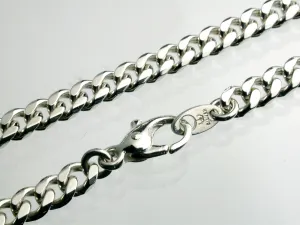 Saito - Curb  Chain (Slender size) Silver 925     (50 cm - 19.685 ")