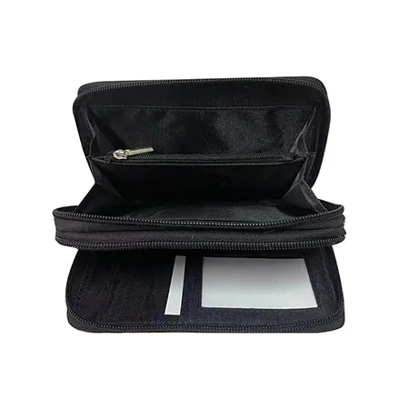 !SALE! Aztec Cow NGIL Canvas All in One Wallet