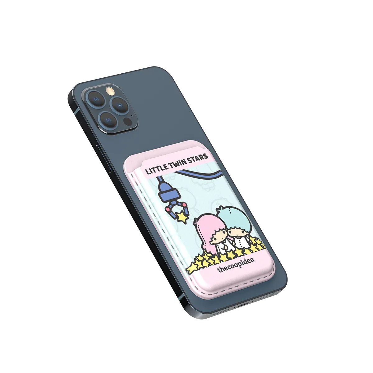 Sanrio WELT Magnetic Card Wallet - Little Twin Stars