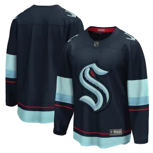 Seattle Kraken Home Breakaway Jersey - Blank