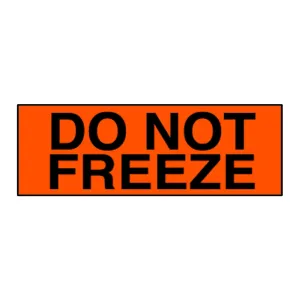 Shipping Labels - Do Not Freeze - 2" x 5" - 500 / Roll - 5-Pack