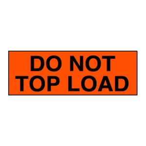 Shipping Labels - Do Not Top Load - 2" x 5" - 500 / Roll - 5-Pack