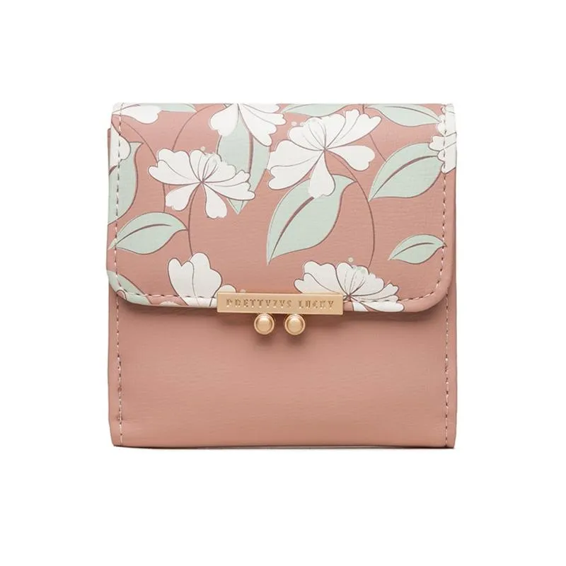 ﻿Short Tri-fold Printed Wallet