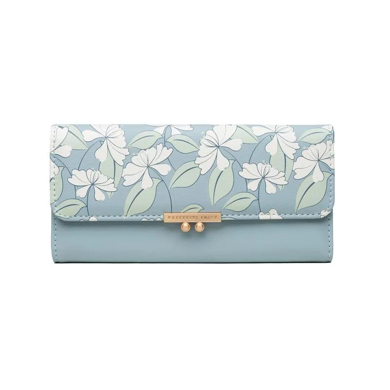﻿Short Tri-fold Printed Wallet