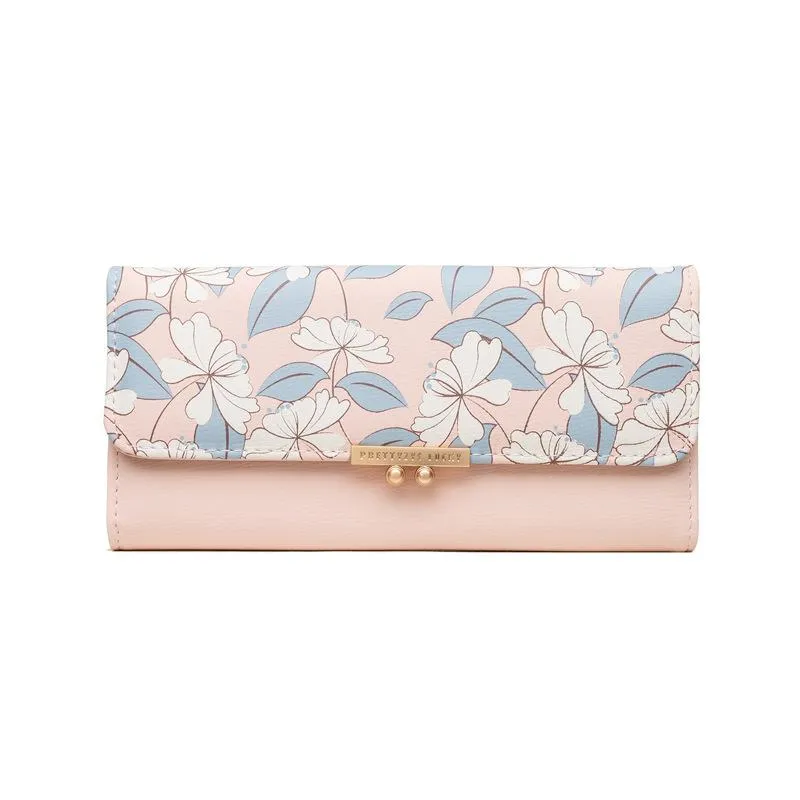 ﻿Short Tri-fold Printed Wallet