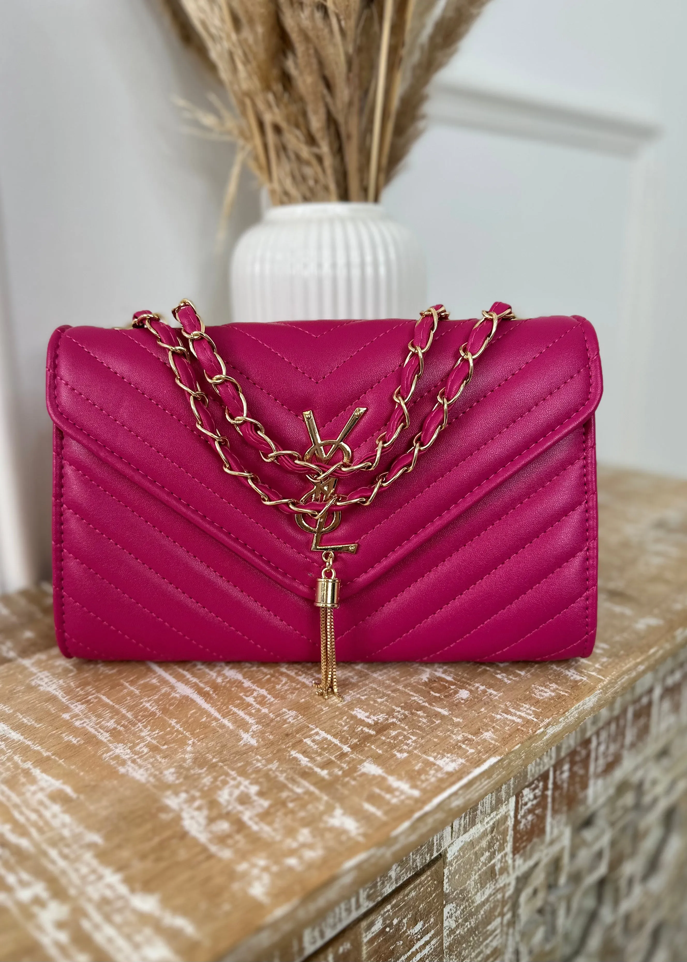Sia Rose Quilted Bag