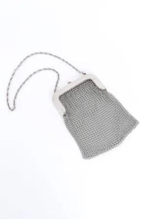 Silver Chainmail Bag