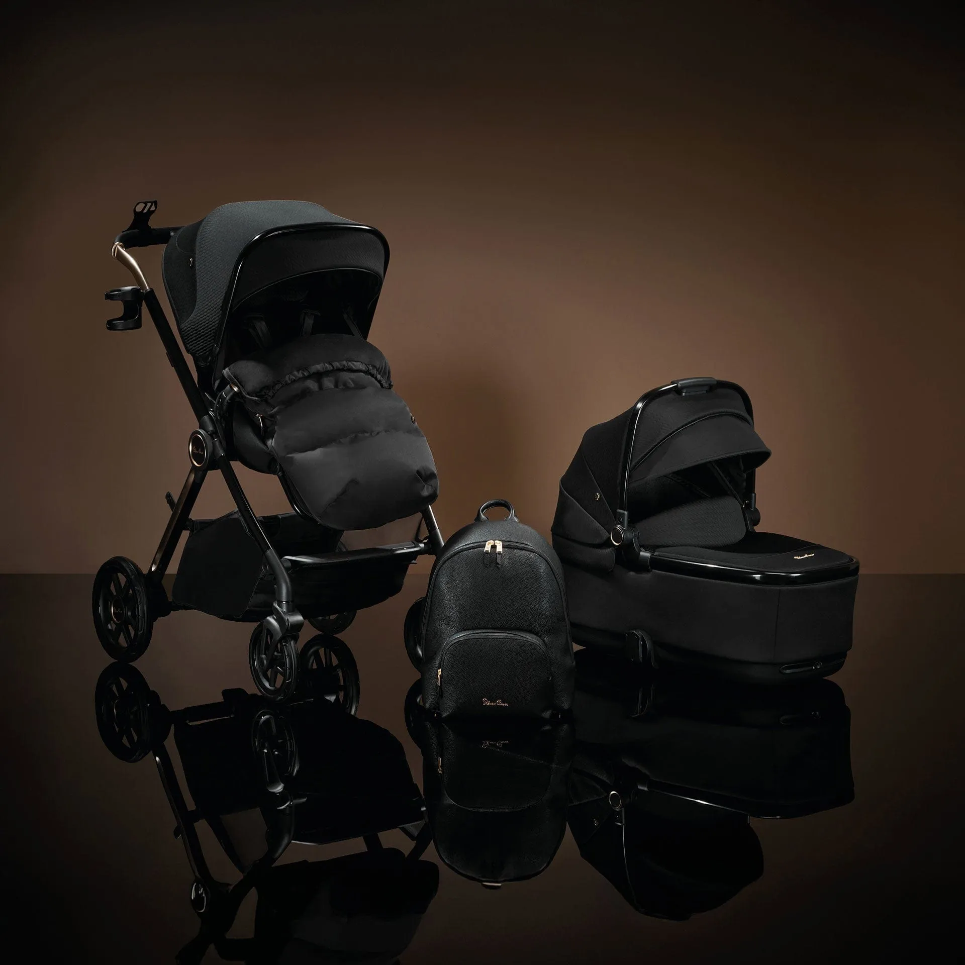 Silver Cross Reef 2 Special Edition Maxi-Cosi Travel System in Espresso