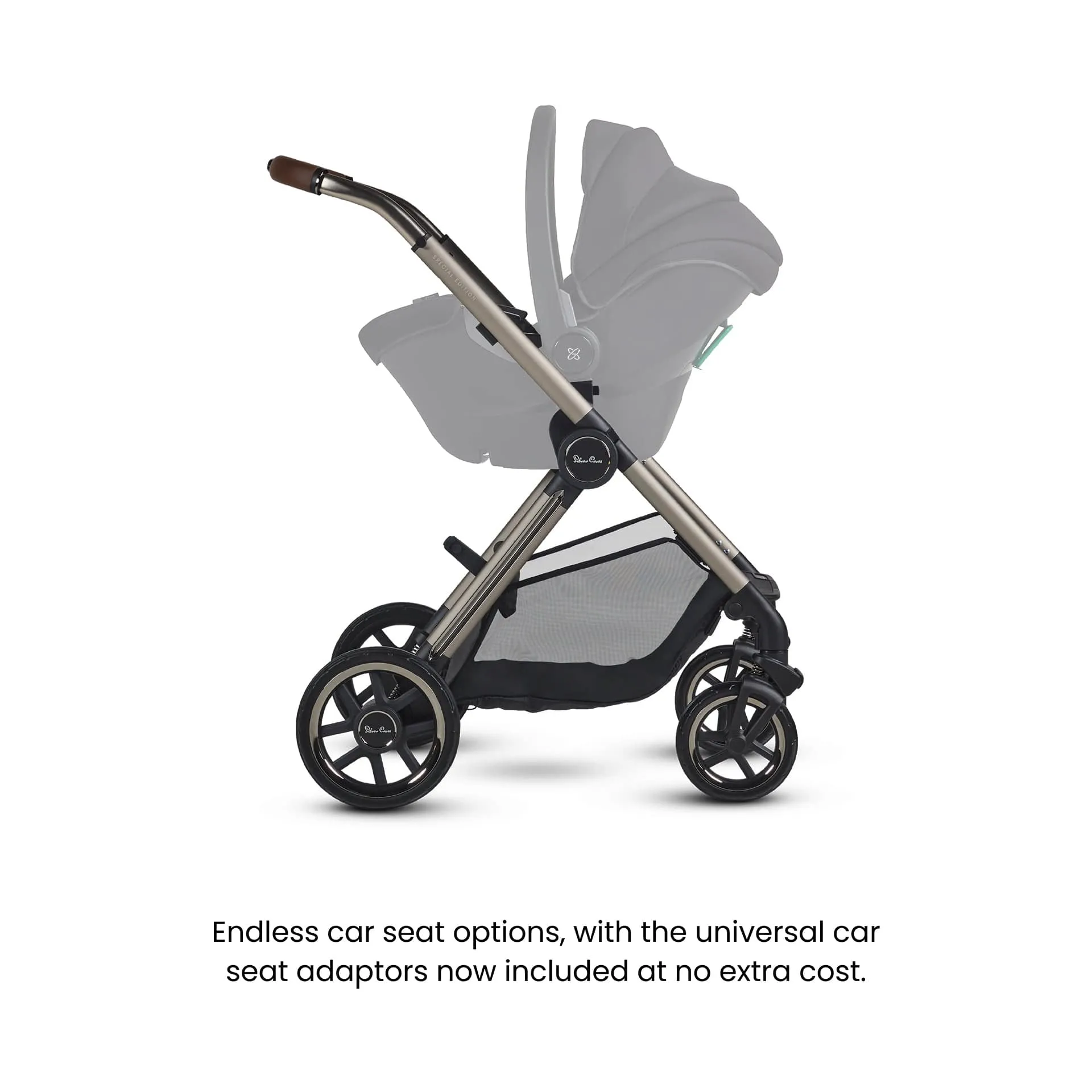 Silver Cross Reef 2 Special Edition Maxi-Cosi Travel System in Frappe