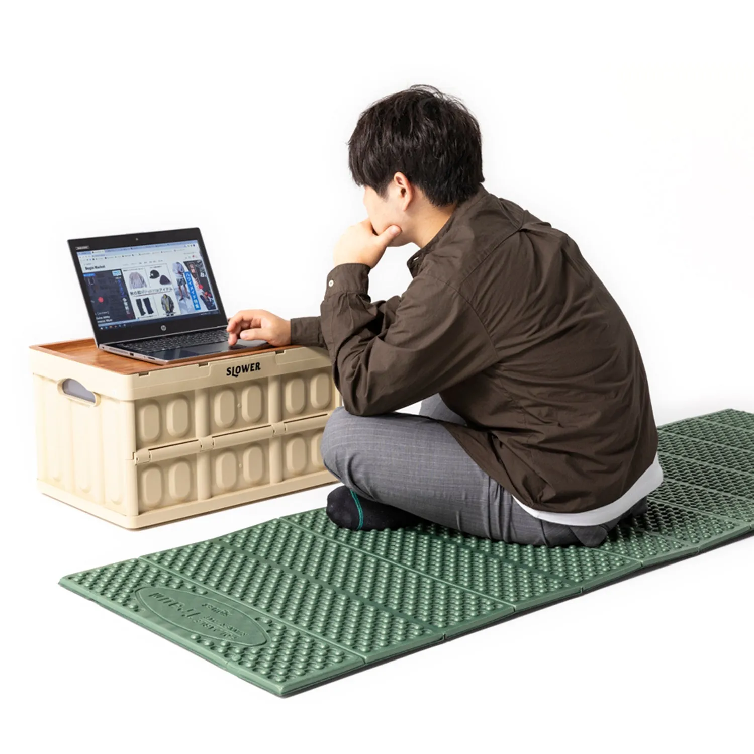 SLOWER | スロウワー　FOLDABLE RUNNER MAT Traum