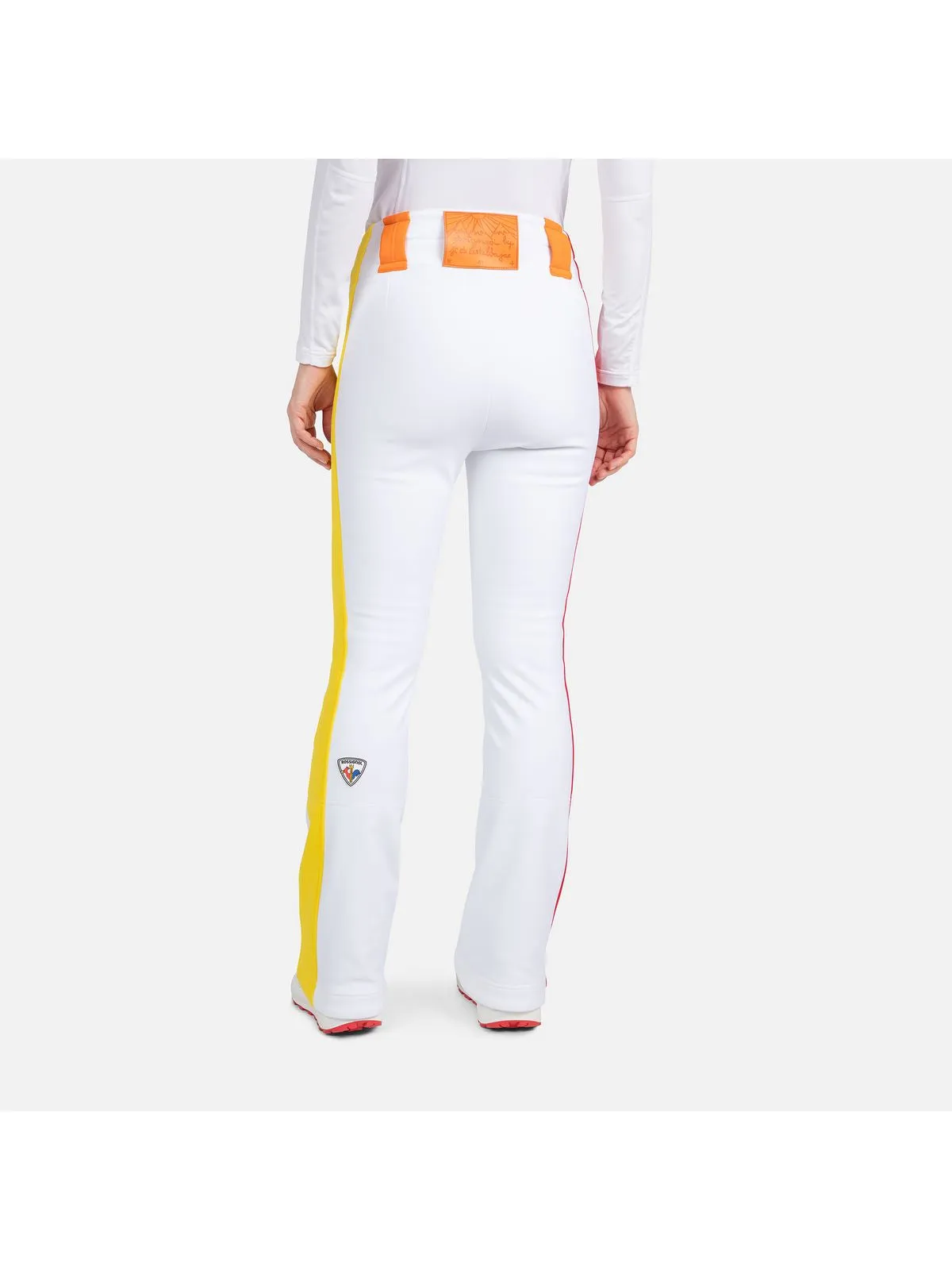Spodnie narciarskie damskie Rossignol W Sirius Softshell Pant biały